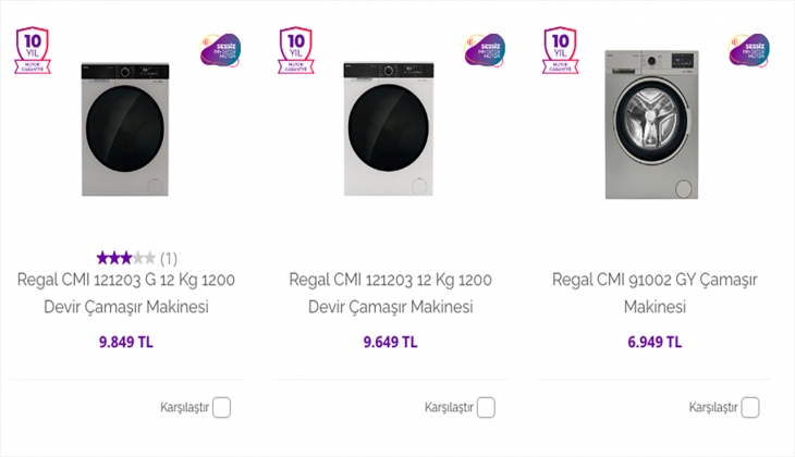 Regal 10 yıl garanti vadediyor! Peki hangi ürünlerde geçerli. İşte 28 Eylül 2022 Regal fiyat listesi
