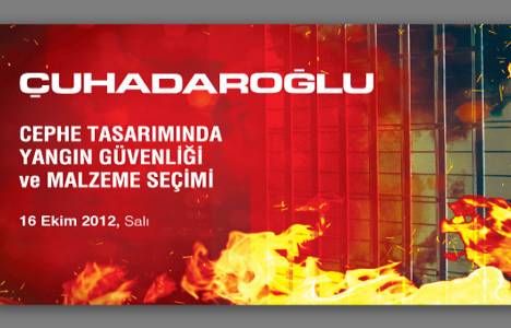  Cephe Tasarımında Yangın Güvenliği toplantısı 16 Ekim'de YEM'de!