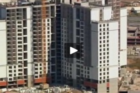 Deluxia Palace'ın havadan videosu!