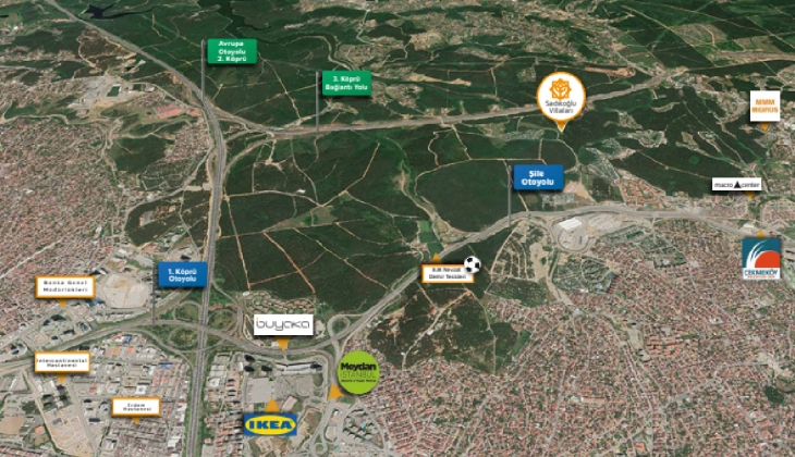 Sadıkoğlu Villaları Çekmeköy yüzde 50 peşin 5 ay vade fırsatı ile satışta! Yeni proje