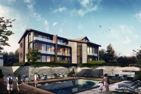  İmaj İnşaat, Zekeriyaköy'de kat bahçeli villaları 400 bin dolardan satışa çıkardı! 