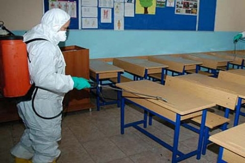 Okul, cami ve kamu binaları dezenfekte edilecek!