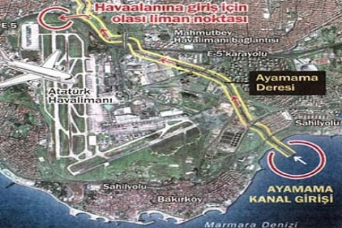 Kanal Bakırköy ile havaalanına yolcular tekneyle gidecek!