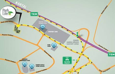 Park Life Kurtköy satılık daire!