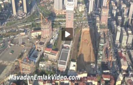  Tekfen Kule projesi havadan görüntülendi! 