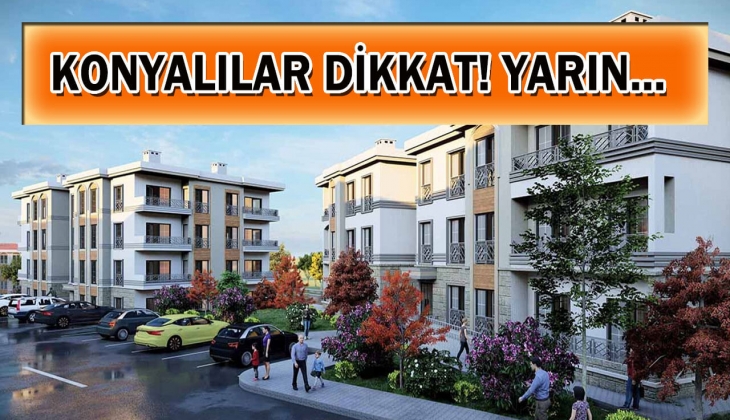 TOKİ'den Konya'nın 3 ilçesine tam tamına 188 konut geliyor! Müjdeyi duyan Konyalılar bayram etti!