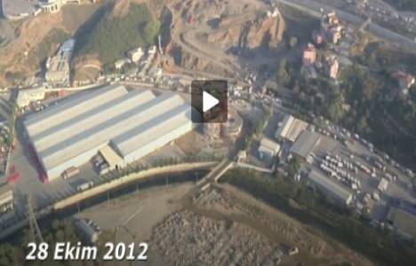  Eroğlu Seyrantepe projesinin çalışmaları havadan görüntülendi! 