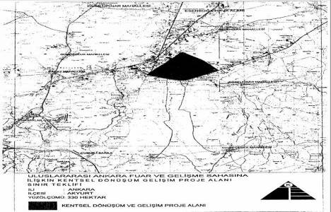 Ankara Fuar Alanı için Akyurt ta çalışmalar başladı!