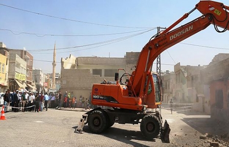 Şanlıurfa'daki 25 ev yıkılıyor!