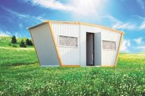  Vefa Group, helikopterden atılabilen ev üretti!