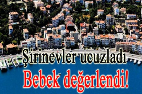 Konutta fiyatlar düştü