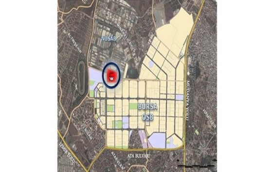 Bursa OSB den yatırımcılara satılık arsa!