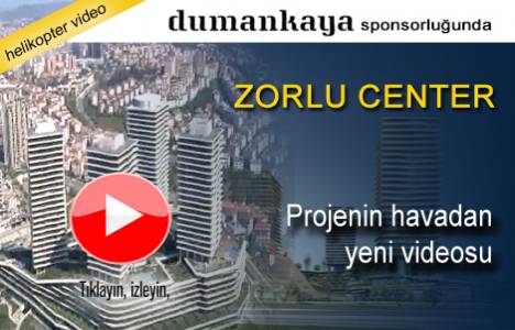 Zorlu Center Konutları'nın havadan en yeni görüntüleri!