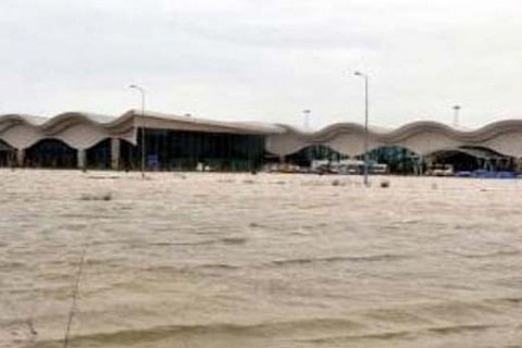 Hatay Havaalanı sular altında kaldı!