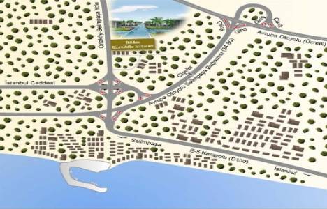 Biblos Koru ve Su Villaları nda son 10 villa! 4+1 300 bin Euro!