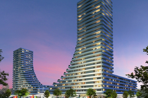 Harmony Towers Bursa'da metrekaresi 1.950 TL'ye!