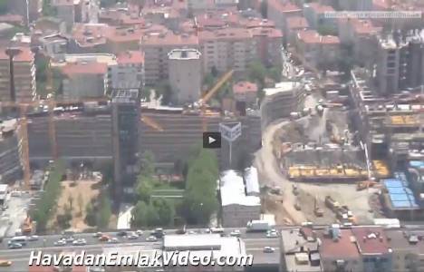 Quasar Mecidiyeköy'ün havadan en son görüntüleri!