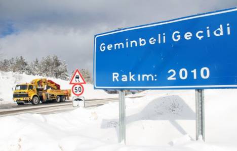  Geminbeli Geçidi'ne 4 bin 200 metrelik tünel yapılacak!