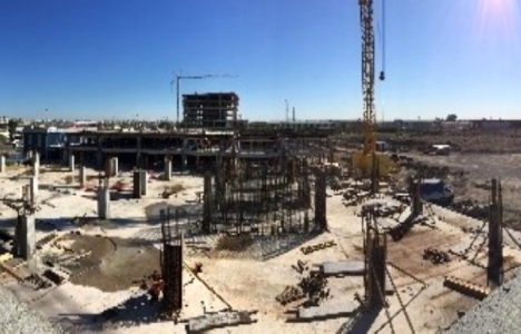 Adana Kiza Kurumsal İş Merkezi sağlam temellerle yükseliyor!