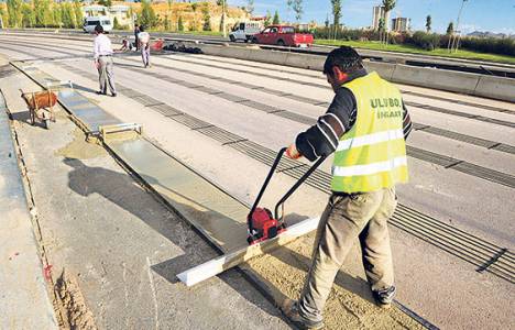 Türkiye'nin ilk alttan ısıtmalı karayolu Ankara'da yapıldı!