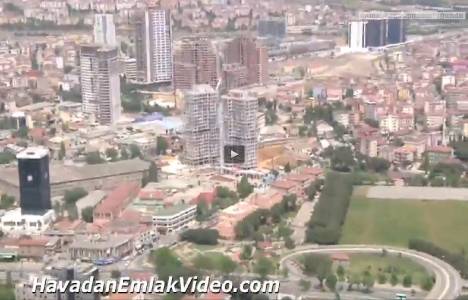 Dalga Kule Evleri'nin havadan en yeni görüntüleri!