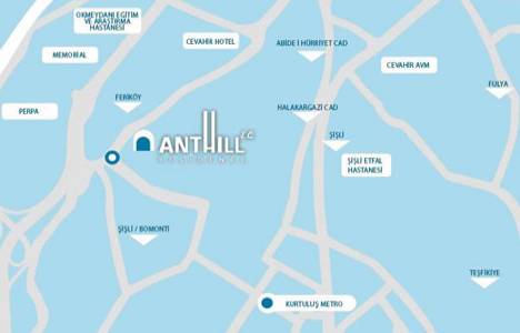 53 soruda Şişli Anthill Residence: metrekaresi 5 bin dolara! 