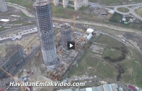 Halkalı Terrace Tema'nın havadan yeni görüntüleri! 