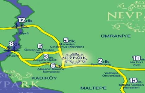 Nevpark Evleri nde 390 bin TL ye 3+1! Hemen teslim!