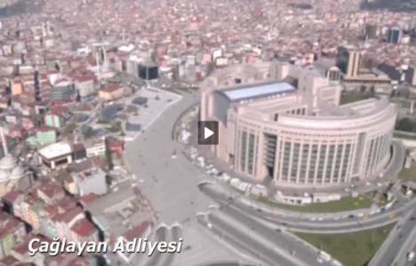 Mecidiyeköy'de inşa edilen 5 projenin havadan görüntüleri!