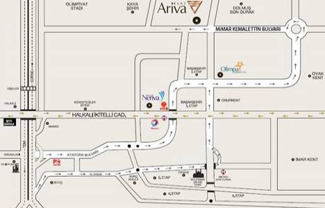 Ariva Fuzul Kent’in mağazalarında metrekare fiyatı 8 bin TL!