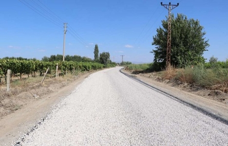 Manisa Büyükşehir'den 340 kilometre asfalt!