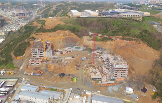 Emlak Konut un 38 projesi havadan görüntülendi!