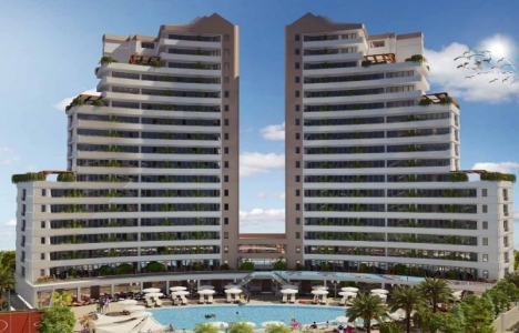 Saloon Rezidans ta tüm daireler manzaralı!