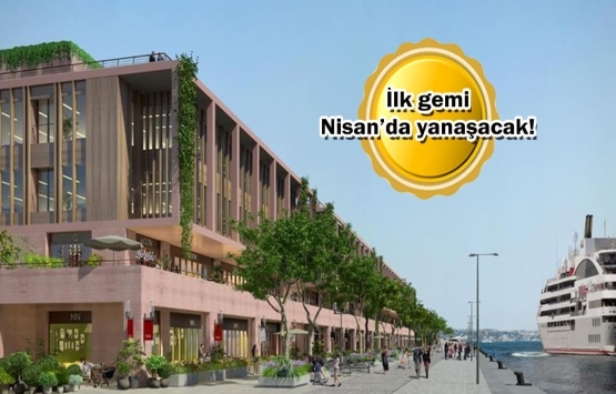 Galataport projesinde çalışmalar tamamlanıyor!