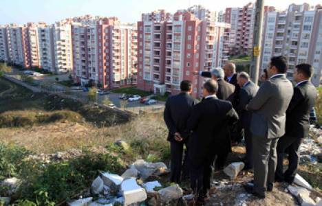  İzmit Kent Konut’un etapları arasındaki araziler incelendi!