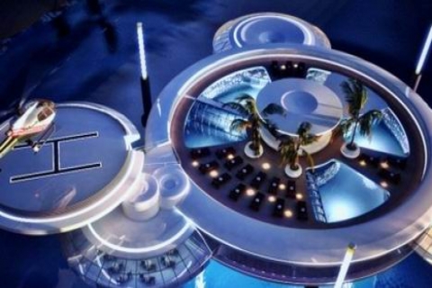 World Discus Hotel, Dubai de 10 metre derinliğe inşa edilecek!