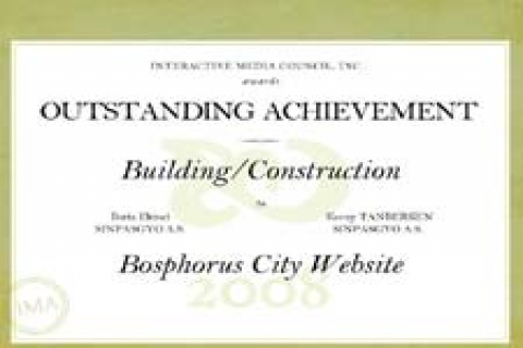 Bosphorus web sitesine Amerika'dan ödül