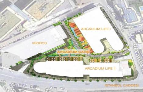 Arcadium Life 2.etap satışları 15 Ekim de! Metrekare 3 bin dolar!