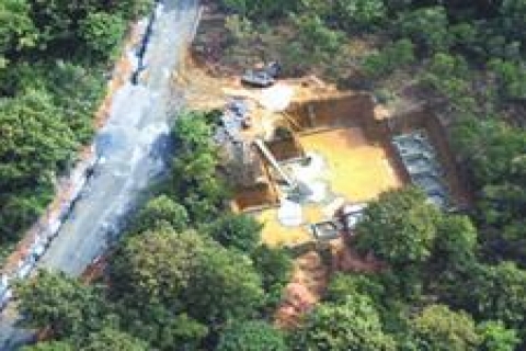 Ormanda inşaatın yolu açılıyor