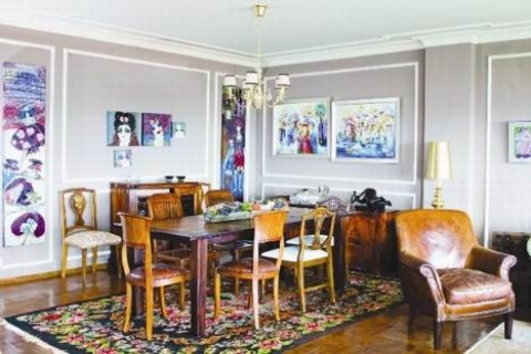  İclal Aydın ın Maçka daki 280 metrekarelik evinden kareler! 