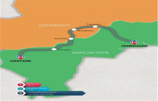 İstanbul da inşaatı devam eden 18 metronun haritası!