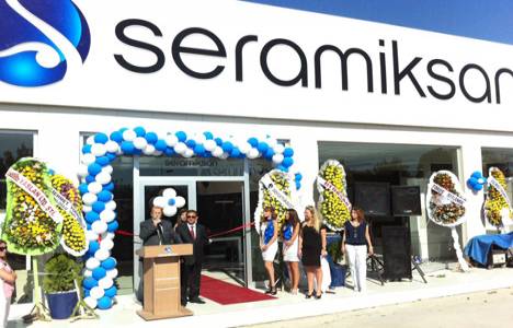  Seramiksan’ın showroom’un açılışı 22 Eylül’de yapıldı!