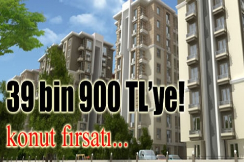 Büyükyoncalı Toplu Konutları'nda 39 bin 900 TL'ye!