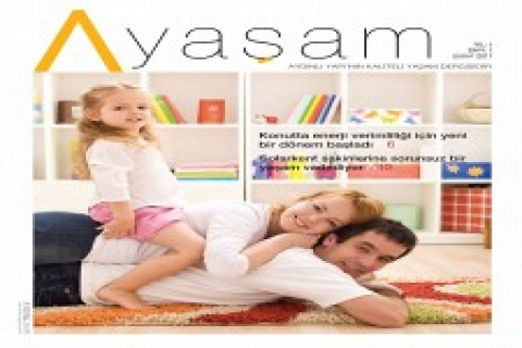 Aydınlı Yapı 'dan A sınıfı yaşam  dergisi!