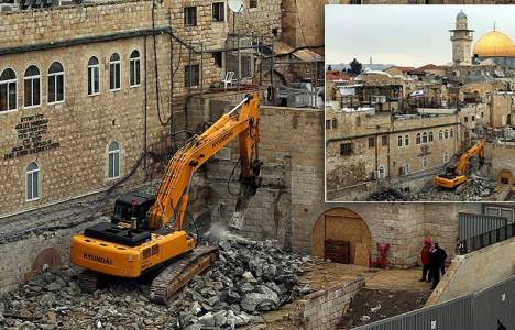 İsrail'deki yıkım Osmanlı eserlerine uzandı!