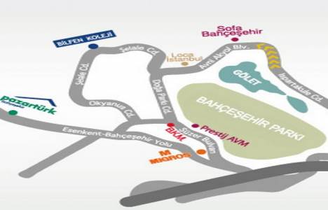 Sofa Cadde Üstü Bahçeşehir ulaşım!