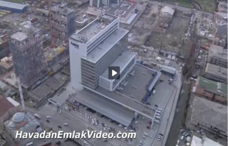 Kağıthane Papirus Plaza'nın havadan son görüntüleri! 