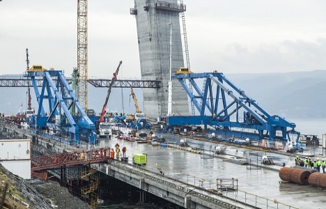 3.Boğaz Köprüsü inşaatından son fotoğraflar!