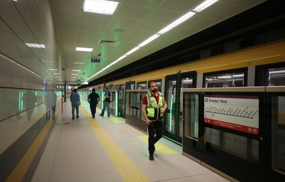 Üsküdar-Ümraniye-Çekmeköy Hattı nın test seferleri sürüyor!