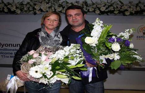 Antalya 11 milyonuncu turisti karşıladı!